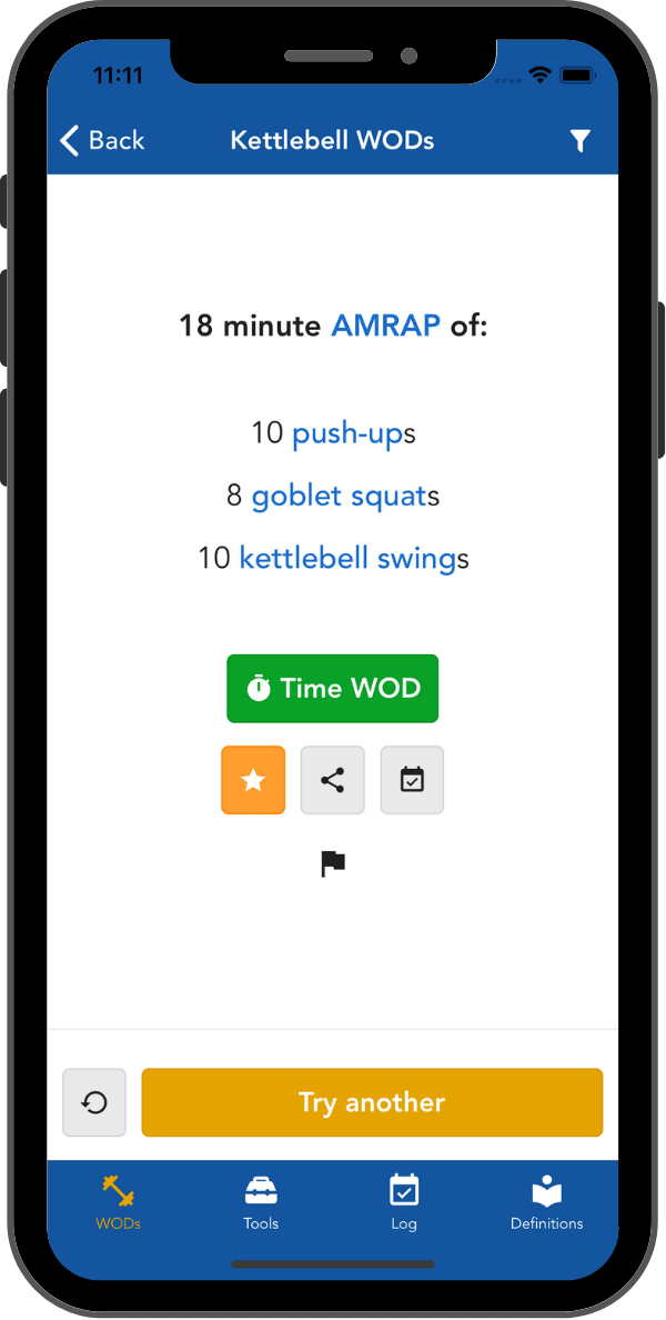 The WOD Generator App